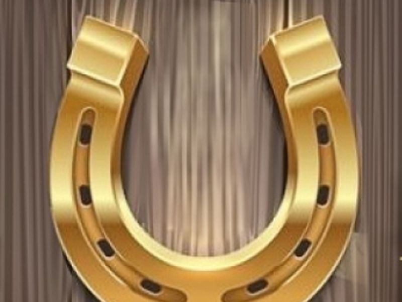 Gold Horseshoe is for Luck